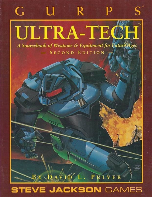 GURPS 3rd - Ultra-Tech 2nd (B-Grade) (Genbrug)